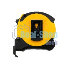 Рулетка Denzel 5м х 19мм, двухкомп. корпус, магнитный обрезиненный зацеп