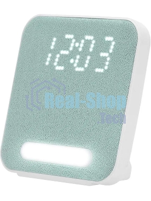 Радиобудильник Harper HCLK-2060 зеленый LED подсв:белая часы:цифровые AM/FM