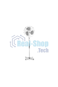 Вентилятор напольный CENTEK CT-5015 (серый) 45Вт, 1.25м, 43см, 3 скорости, автоповорот, подсвет