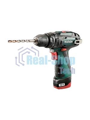 Дрель-шуруповерт Metabo PowerMaxx SB 600385500, 10,8 В, 2 Ач, 34 Нм, щеточный, ударный