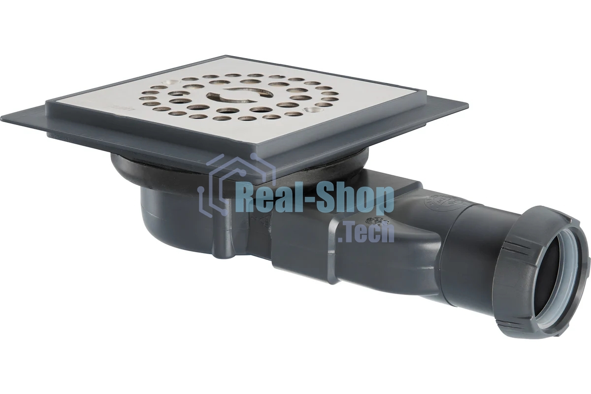 Трап точечный WIRQUIN Venisio Compact с решеткой 115*115