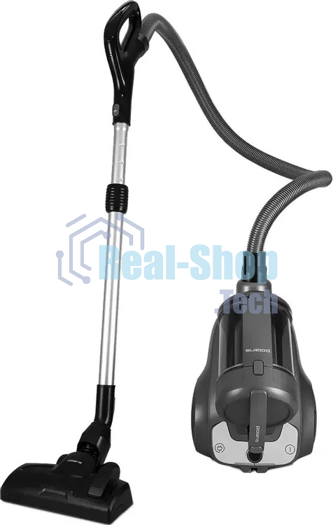 Пылесос Polaris PVC 3344 черный/серый, 650/2200 Вт, уборка сухая, пылесборник контейнер/мешок 2 л