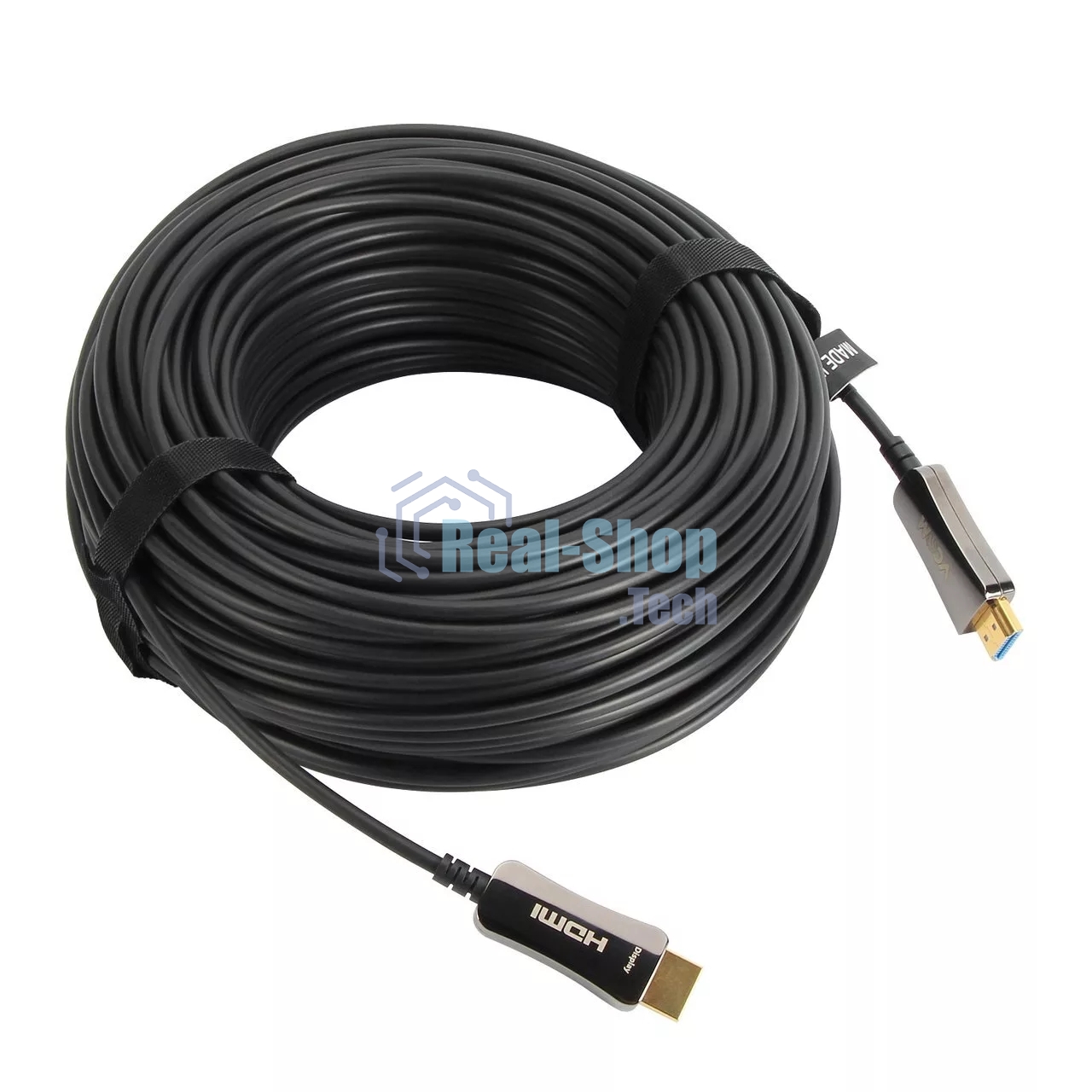 Активный оптический кабель HDMI 19M/M,ver. 2.0, 4K@60 Hz 40m VCOM