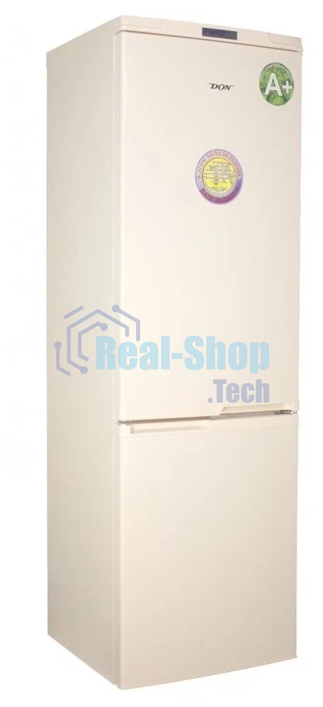 Холодильник DON R-291 BE бежевый мрамор двухкамерный 225/101л морозилка снизу