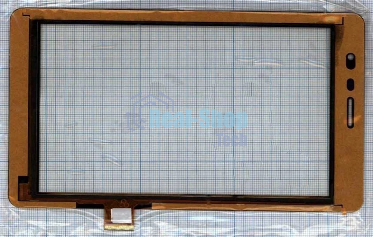 Сенсорное стекло (тачскрин) RS7F299D_V2.0, черное