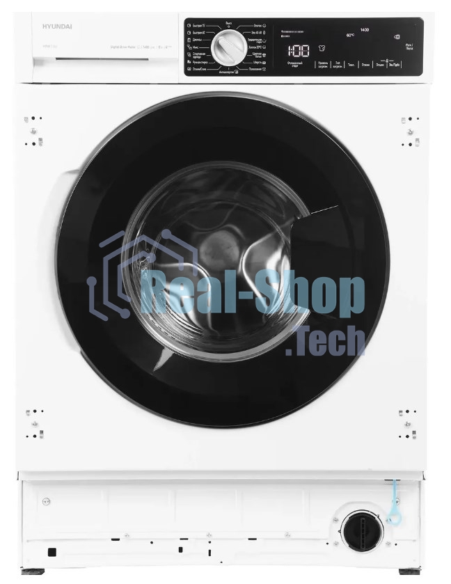 Стиральная машина Hyundai HWM 7142 белый, загр. фронтальная макс.: 8 кг 1400 об/мин класс: А+++