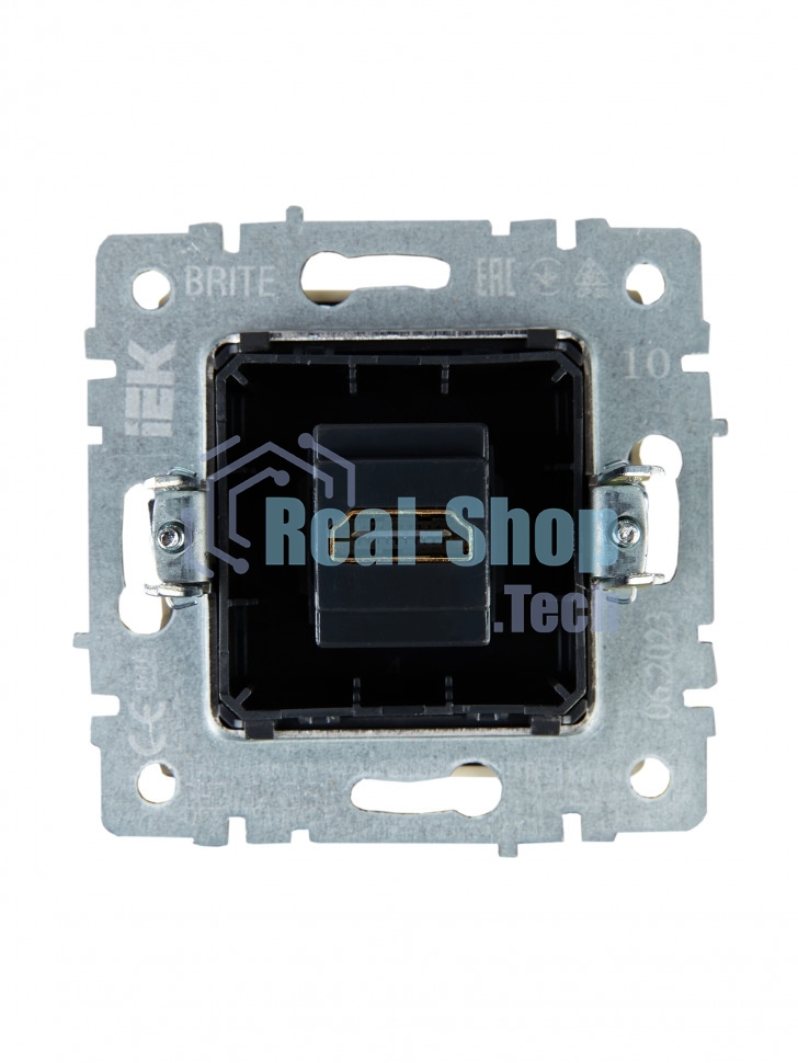 Розетка HDMI IEK BRITE РHDMI-0-БрКр бежевый