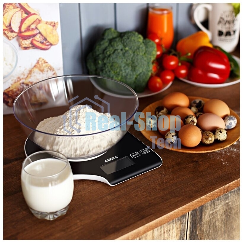 Весы кухонные ARESA AR-4301 электрон.5 кг, съемная чаша