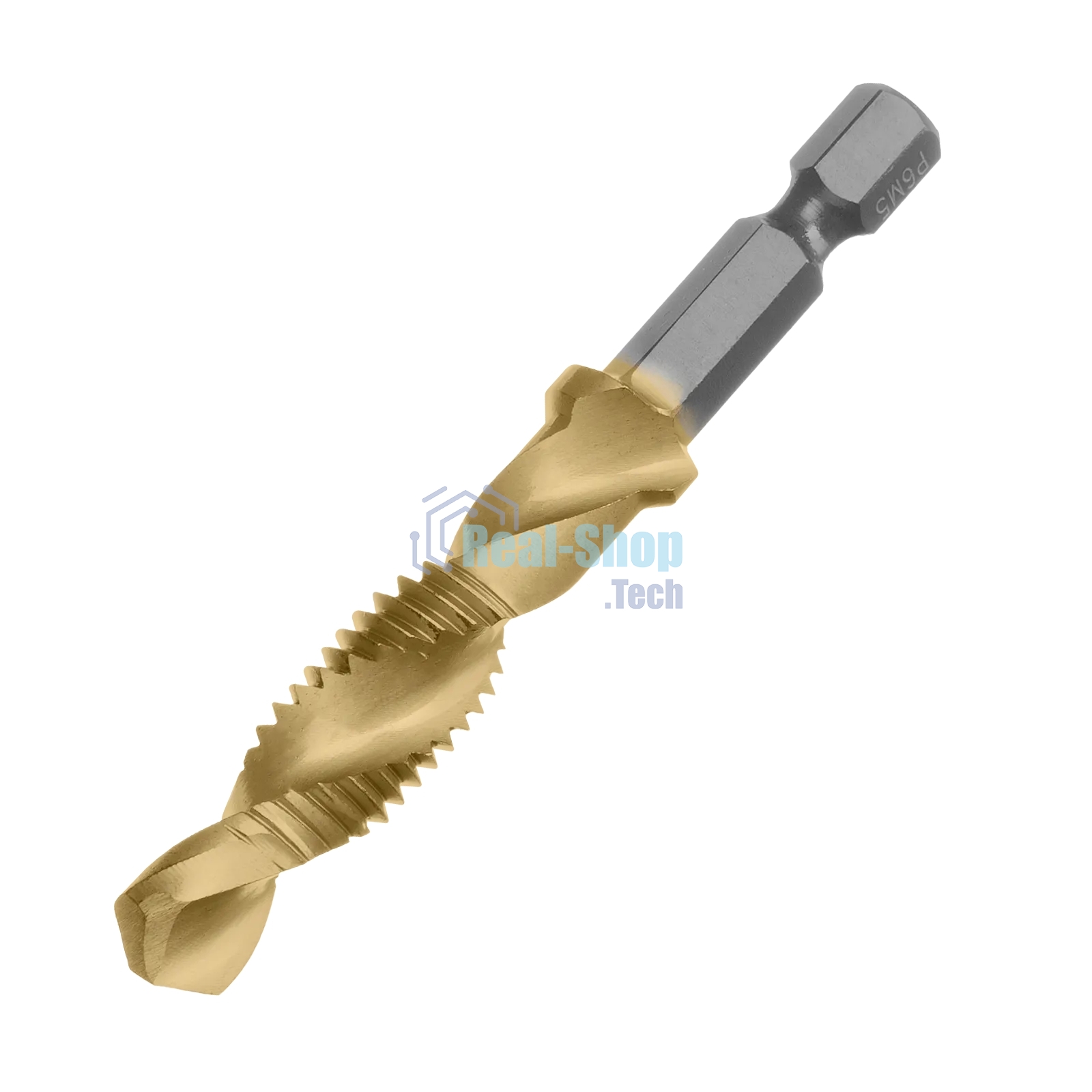 Сверло-метчик Denzel М10 х 1,5 мм, Р6М5