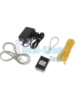 Роутер беспроводной D-Link DSL-2640U/R1A ADSL2+ черный ANNEX А