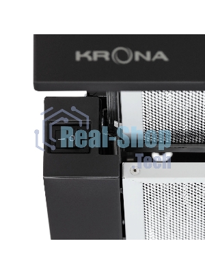 Вытяжка кухонная Krona KAMILLA T 600 BLACK (1 мотор)