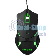 Мышь проводная GMNG 703GM черный, 3200 dpi, USB, кнопки - 6