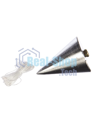 Отвес Matrix конусный, 400 г, шнур 5 м