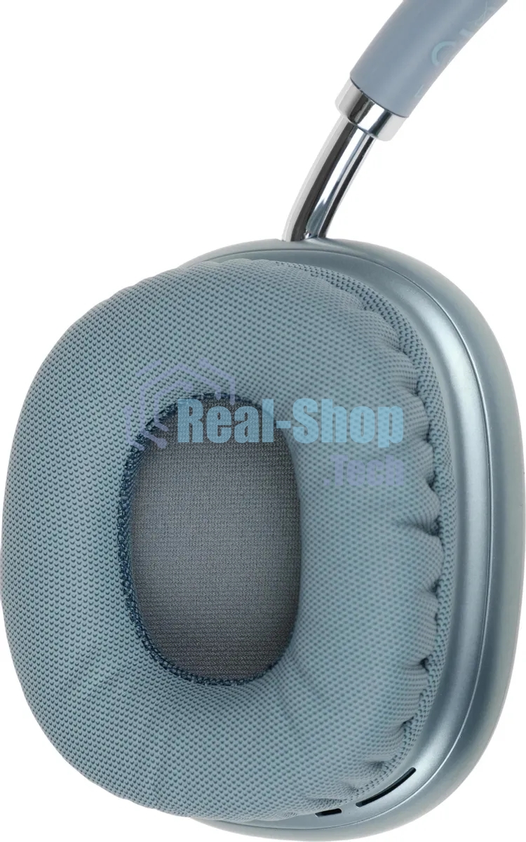 Наушники мониторные Hoco Air Triumph W35 голубой беспроводные Bluetooth оголовье