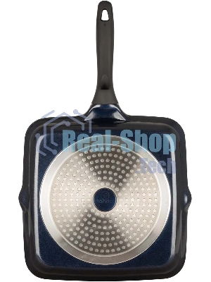 Сковорода-гриль Rondell Royal Blue RDA-1546, 28см, без крышки, синий