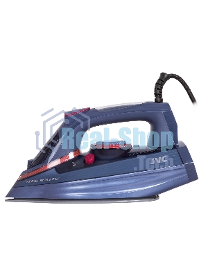 Утюг JVC JRI01 синий, 2400 Вт, 20 г/мин, 120 г/мин, 300 мл