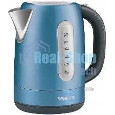 Чайник электрический Sencor SWK 1772BL 1.7 л, 2150 Вт, синий