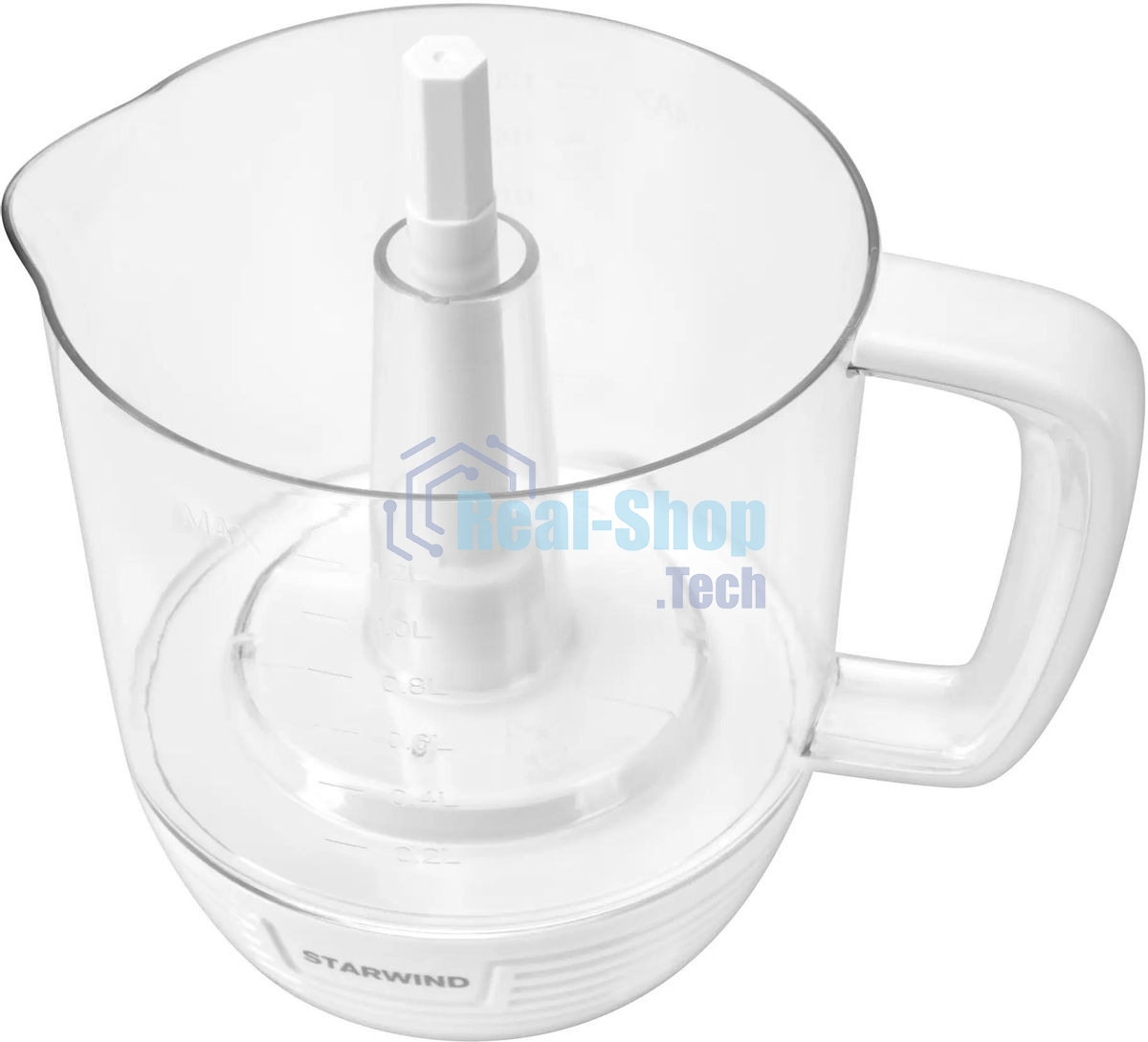 Соковыжималка цитрусовая Starwind SJ 1241 30Вт рез.сок.:1200мл. белый/прозрачный