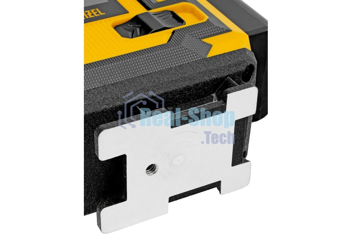 Лазерный уровень мультипризменный Denzel DLV-360-3T, 30 м, зеленый луч, Li-Ion 2,4 Aч, штатив