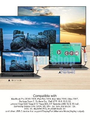 Кабель USB3.1 CM-HDMI 1.8M CU423MC-1.8M VCOM