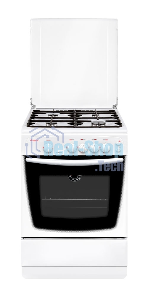 Плита газовая Gefest CG 60М C6 К73 белый, конфорок 4 шт, духовка 63 л, 60 см x 85 см x 60 см