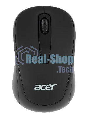 Мышь беспроводная Acer OMR133 черный, 1000 dpi, радиоканал, USB, кнопки - 3