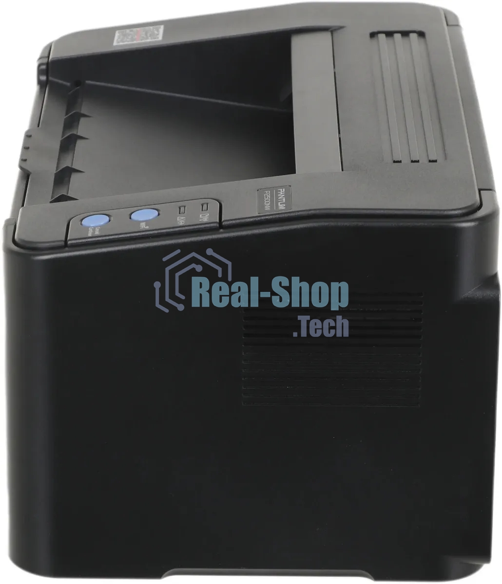 Принтер лазерный Pantum P2500NW, A4, ч/б, печ. до 22 стр/мин., 1200 x 1200 dpi, USB, RJ-45, Wi-Fi, Air Print