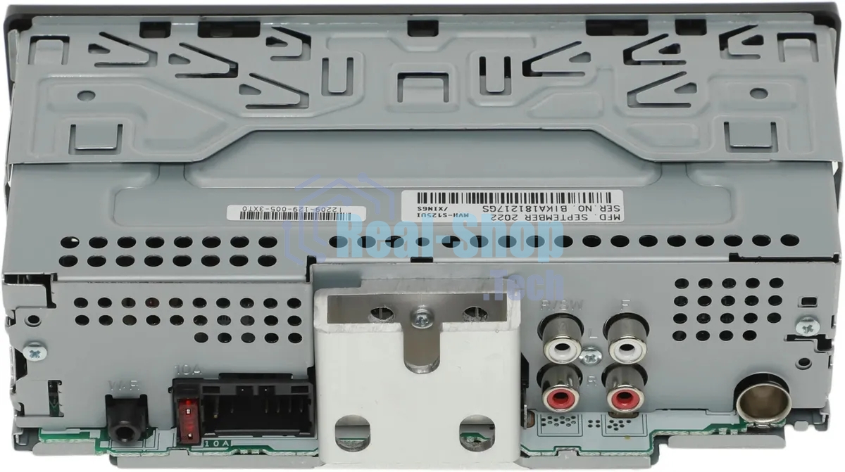 Автомагнитола Pioneer MVH-S125UI, 1 DIN, USB Type-A, AUX, пульт ДУ, съёмная панель