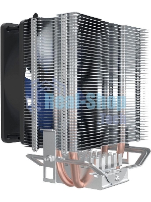 Кулер для процессора PcCooler S93 V2 Soc-AM5/AM4/1200/1700/1851 черный 3-pin 26.4dB Al+Cu 100W Ret (R3-I210WBKNXX-GL)