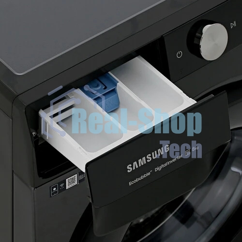 Стиральная машина Samsung WW80AG6S28ABLP серый загрузка фронтальная 8кг, 1200 об/мин, класс А