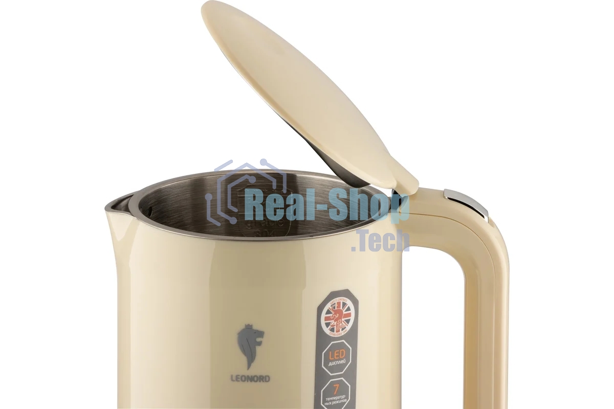 Чайник электрический LEONORD LE-1536 бежевый (107831)