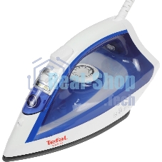 Утюг Tefal FV1711E0 синий/белый, 1800 Вт, 20 г/мин, 80 г/мин, 200 мл