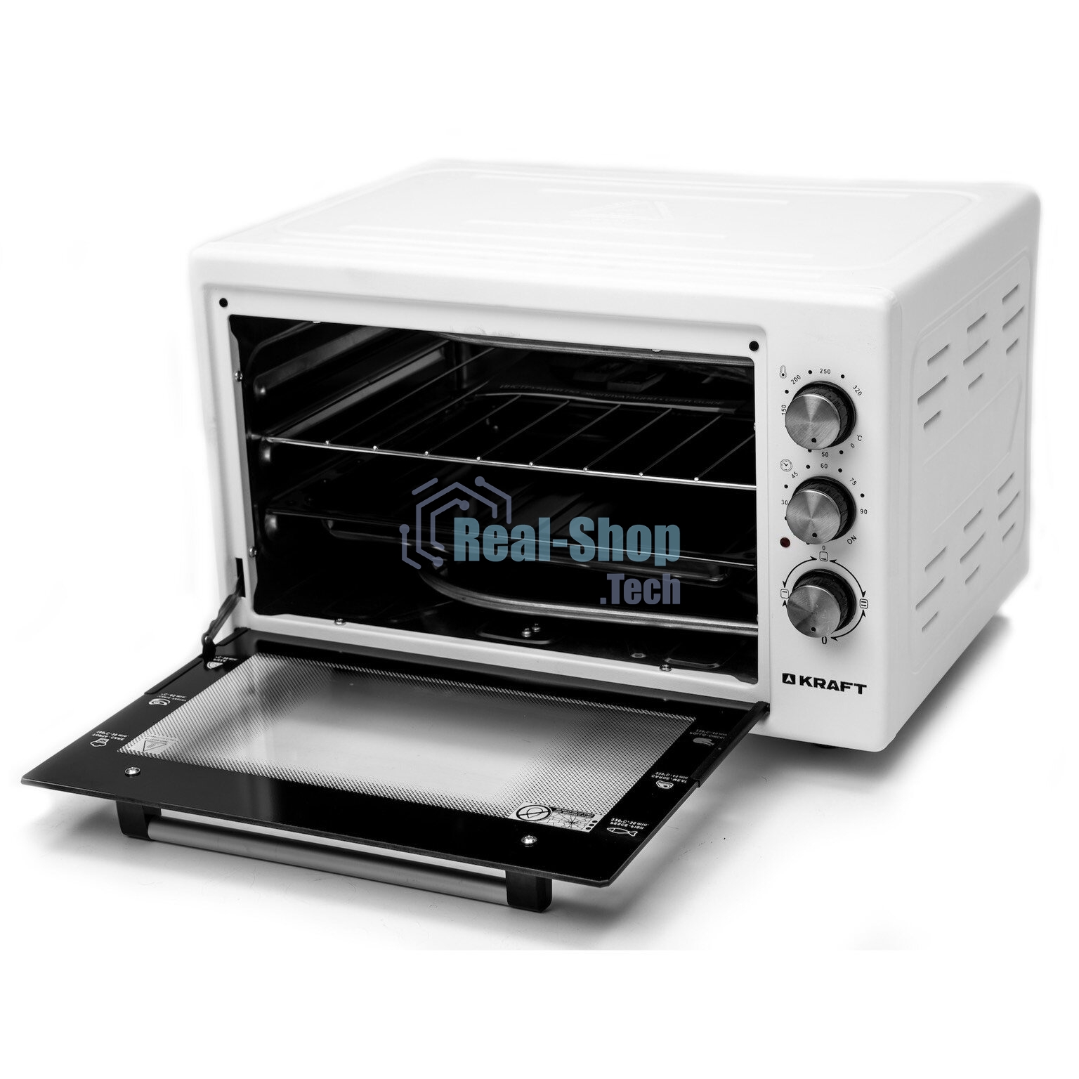 Мини-печь Kraft KF-MO 4500 W белый