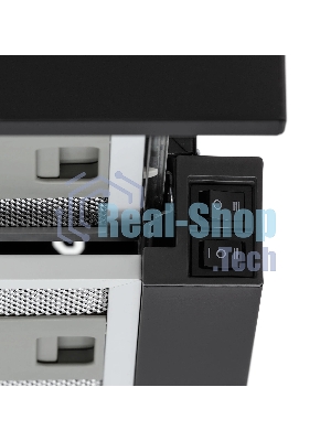 Вытяжка кухонная Krona KAMILLA T 600 BLACK (1 мотор)