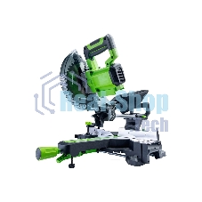 Торцовочная пила Greenworks GD24MS216 24V, бесщеточная, с протяжкой, без АКБ и ЗУ [1501707]