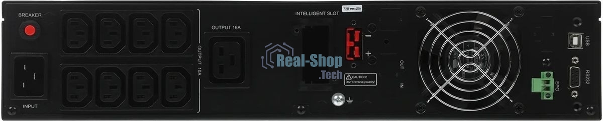 Источник бесперебойного питания Ippon Innova RTb 3000 / 3000 ВА / 2700 Вт / 8 x IEC 320 C13, 1 x IEC320 С19