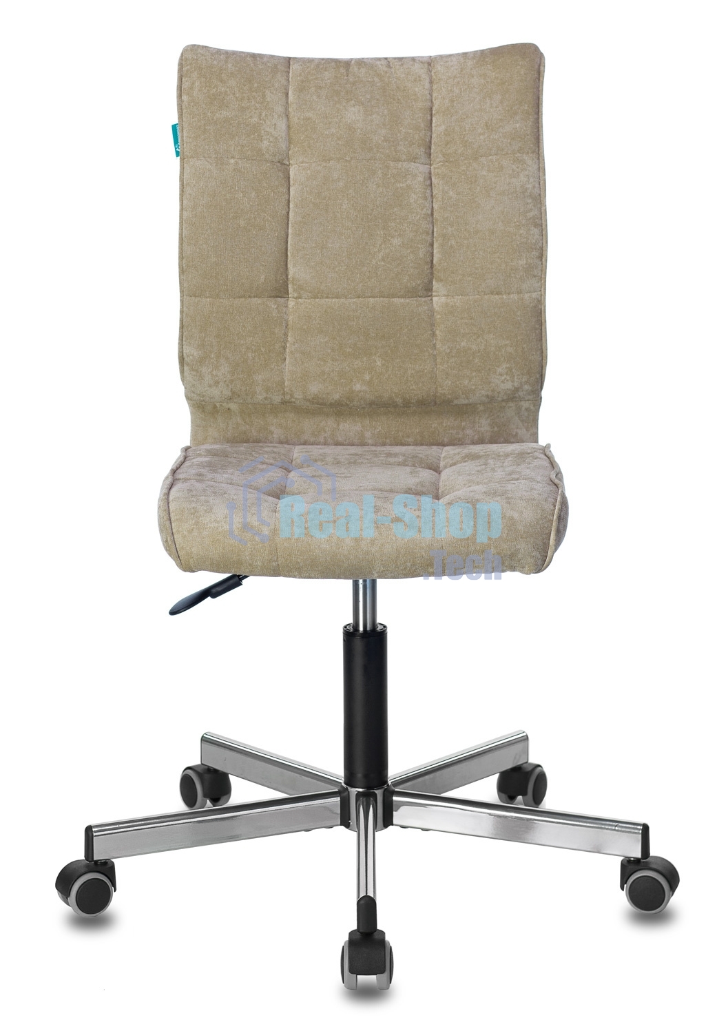 Кресло офисное Бюрократ CH-330M/LT-21 без подлокотников, песочный, крестовина металл