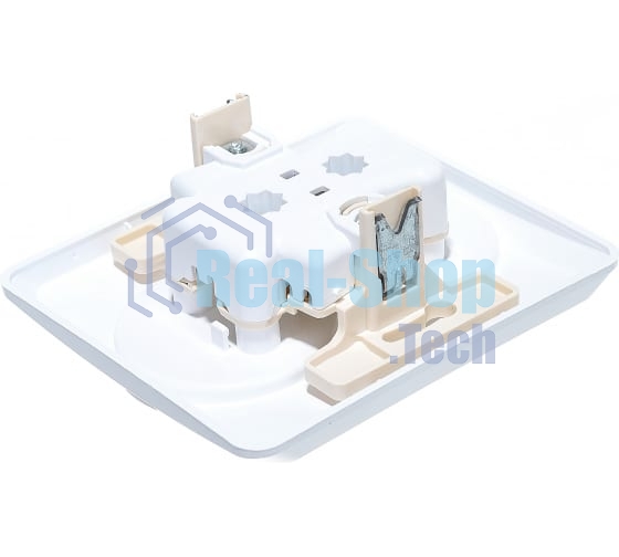 Розетка 2-м СП Этюд 16А IP20 без заземл. бел. SchE PC16-005B