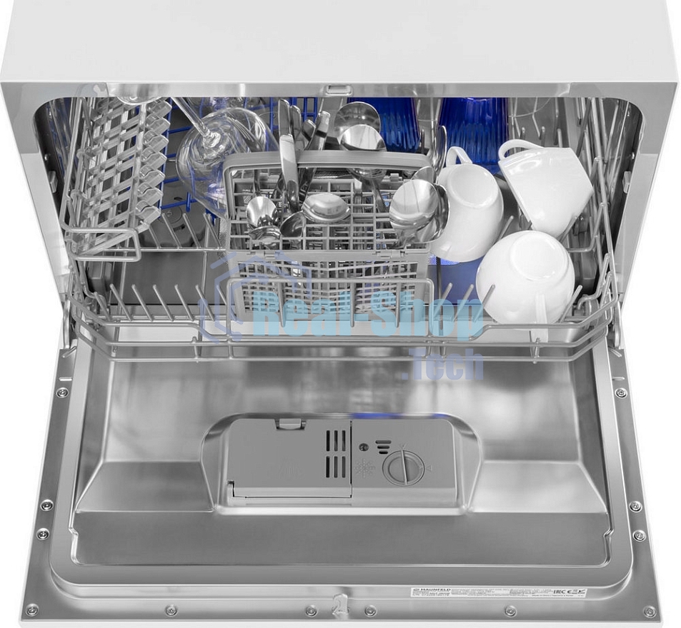 Встраиваемая посудомоечная машина Maunfeld MLP-06DW, белый, 44.8 см, 6 компл., 49 дБ, класс A+