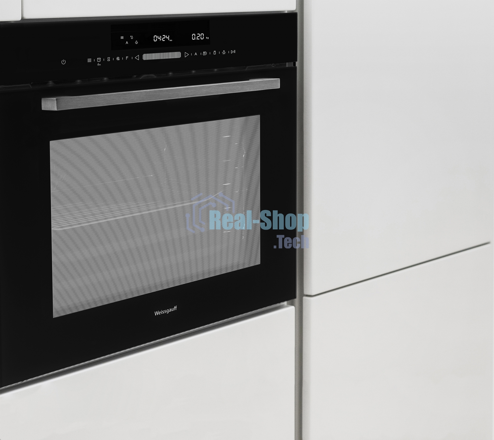 Духовой шкаф с СВЧ Weissgauff EOM 991 SB, встраиваемый