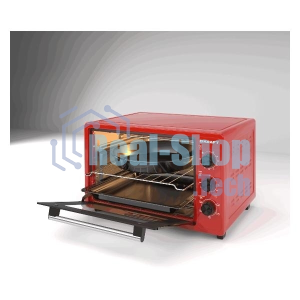 Мини-печь KRAFT KN-MO 3902 FKR красный