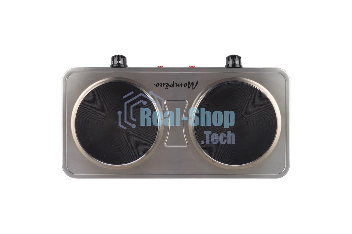 Плита настольная электрическая Матрена МА-063 (101248) серебро