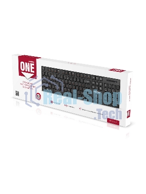 Клавиатура проводная мультимедийная Smartbuy ONE 238 USB черная (SBK-238U-K)
