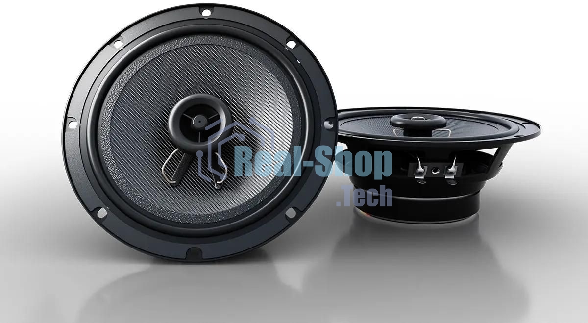 Колонки автомобильные Prology PX-165 150Вт 90дБ 4Ом 16см (6.5дюйм) (ком.:2кол.) коаксиальные двухполосные