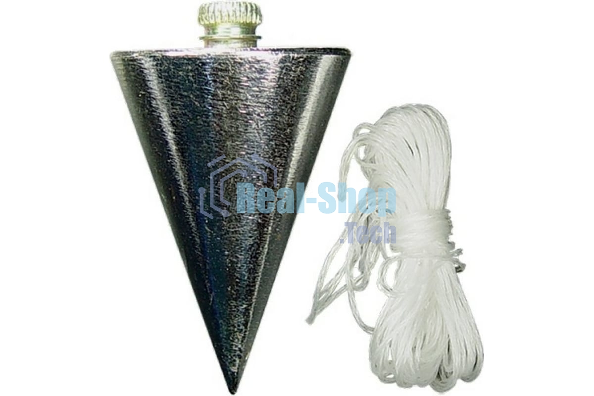 Отвес Matrix конусный, 100 г, шнур 5 м