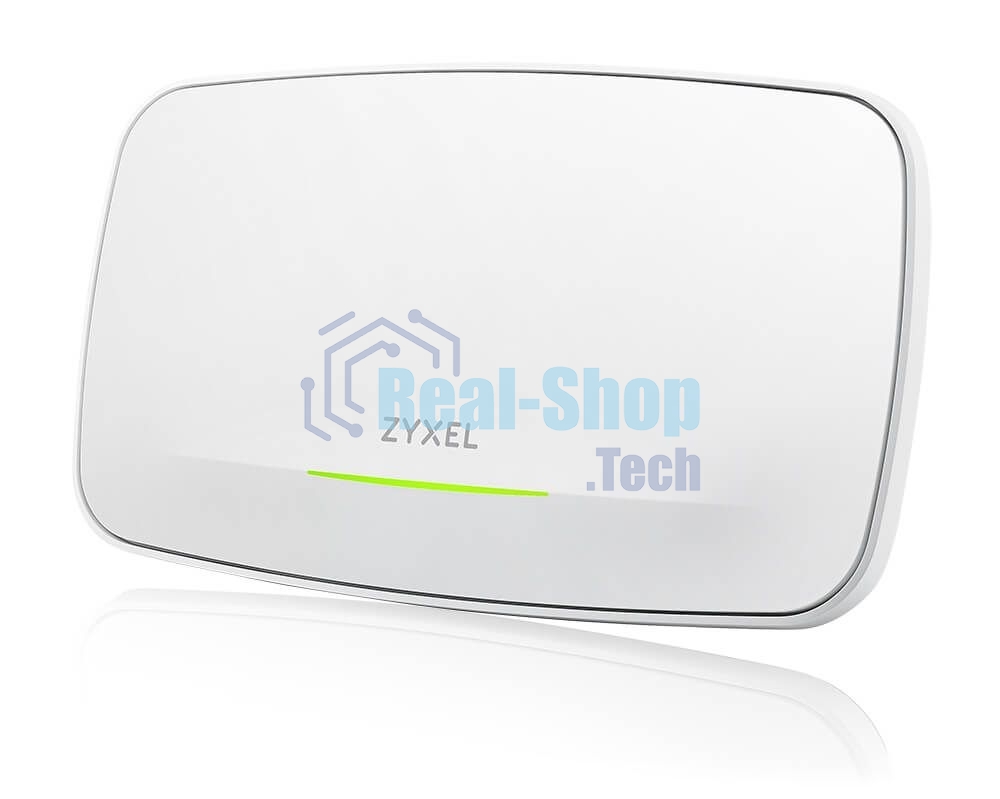 Точка доступа Zyxel NebulaFlex WBE660S, WiFi 7, 802.11a/b/g/n/ac/ax/be (2,4 и 5 ГГц), MU-MIMO, Smart Antenna, антенны 4x4, до 1376+8640 Мбит/с, 1xLAN 10GE, 1xLAN GE, PoE, защита от 4G/5G, BLE Beacon