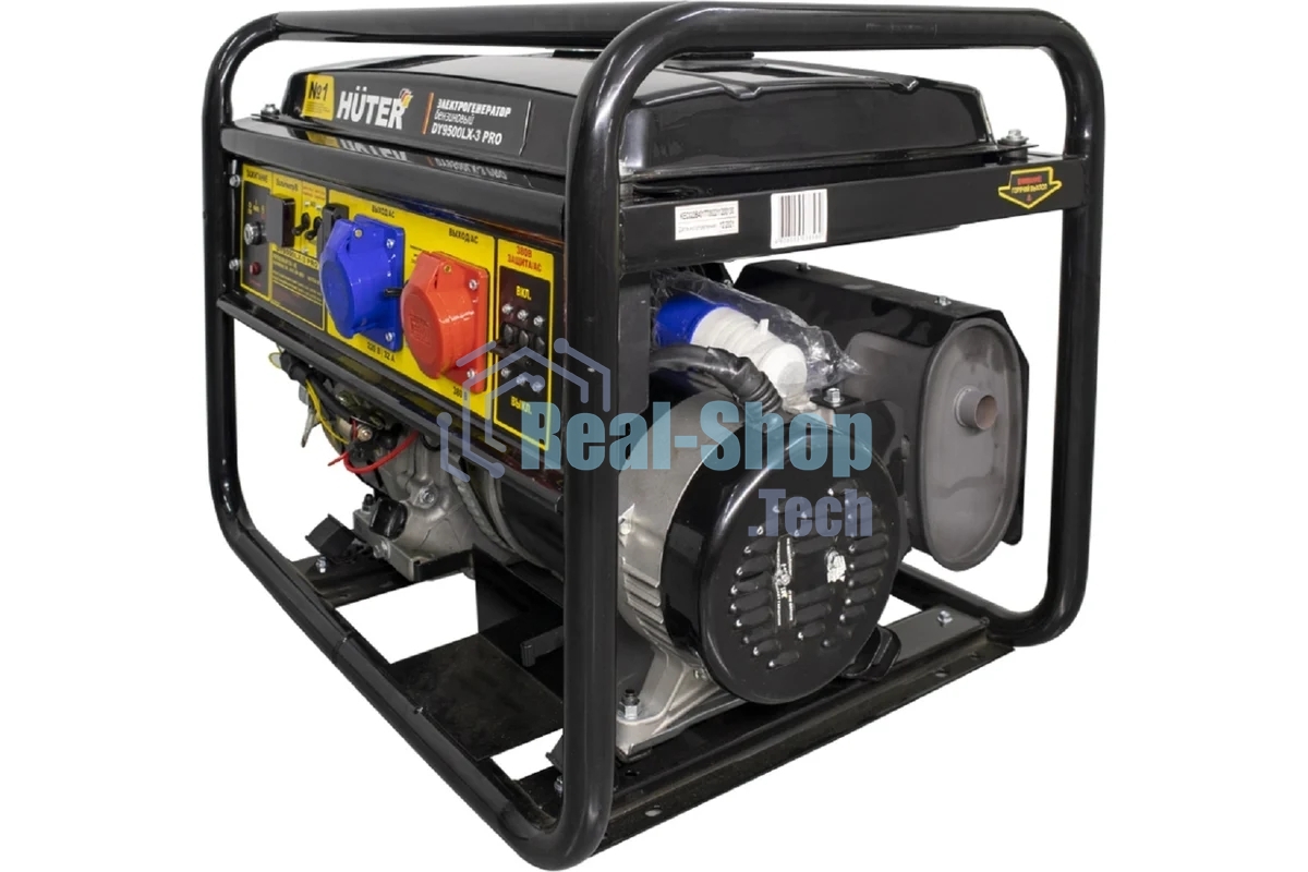 Электрогенератор бензиновый Huter DY9500LX-3 PRO, 8 кВт, 96 дБ, 79.4 кг