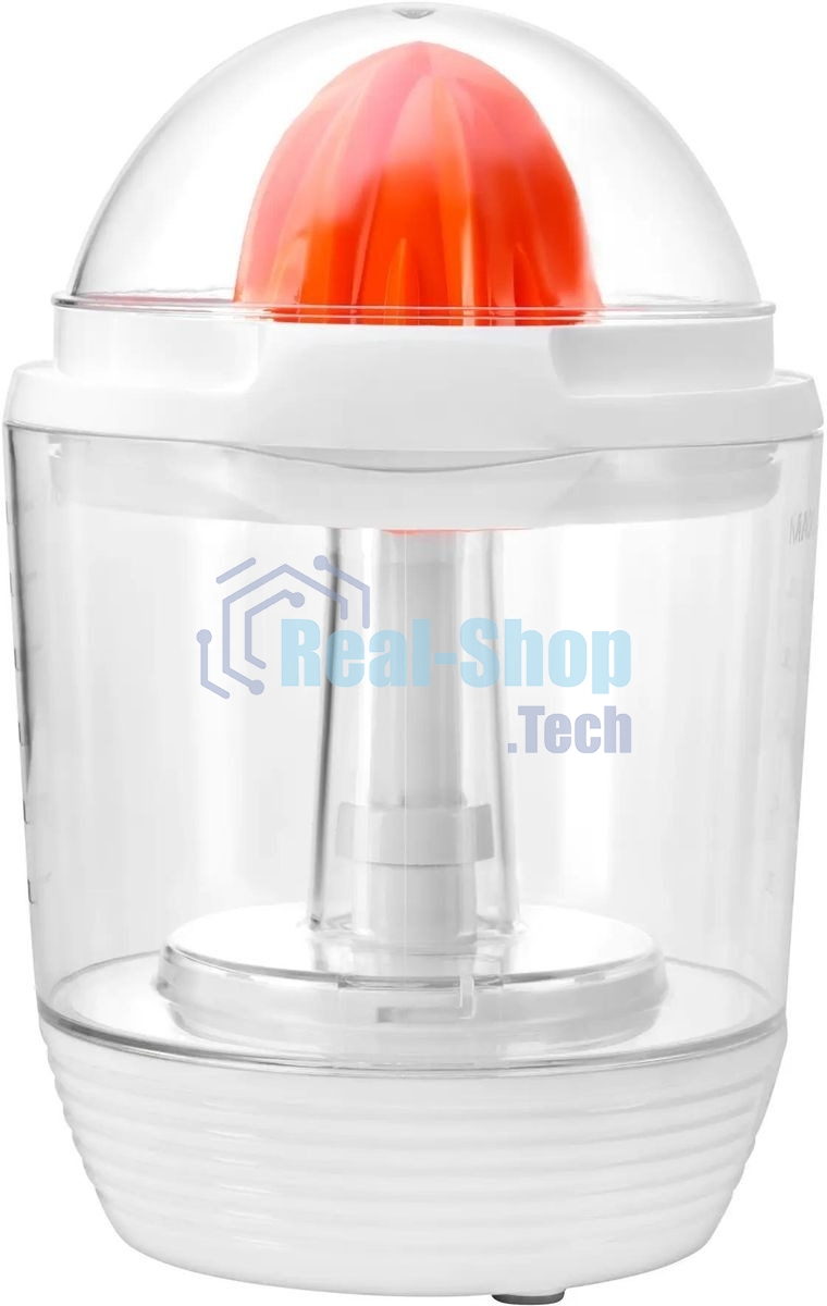 Соковыжималка цитрусовая Starwind SJ 1241 30Вт рез.сок.:1200мл. белый/прозрачный