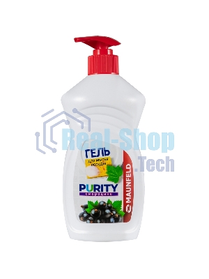 Гель для мытья посуды Maunfeld Purity Смородина 450 г MDL450CD (дозатор)