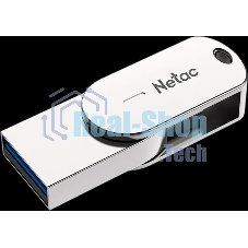 Флешка USB Netac U785C (NT03U785C-016G-32PN), 16Gb, USB3.0/TypeC, R/W 110/45, серебристый